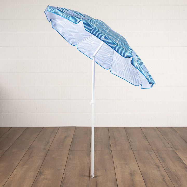 Picnic Time 5.5 Ft. Portable Beach Umbrella