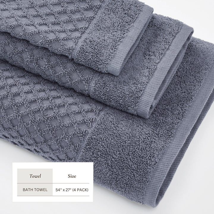 Cotton Bath Towel Set - Grayson Collection