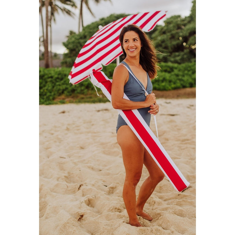 Picnic Time 5.5 Ft. Portable Beach Umbrella