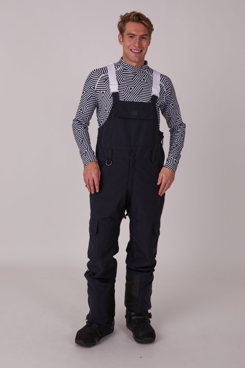 OOSC Clothing Yeh Man Bib Pant - Black