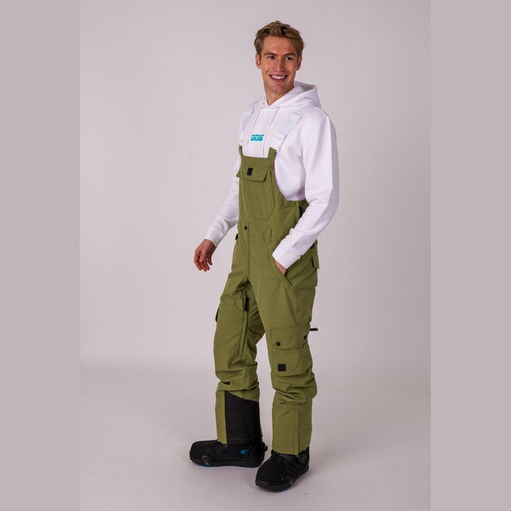 OOSC Clothing Yeh Man Bib Pant - Khaki
