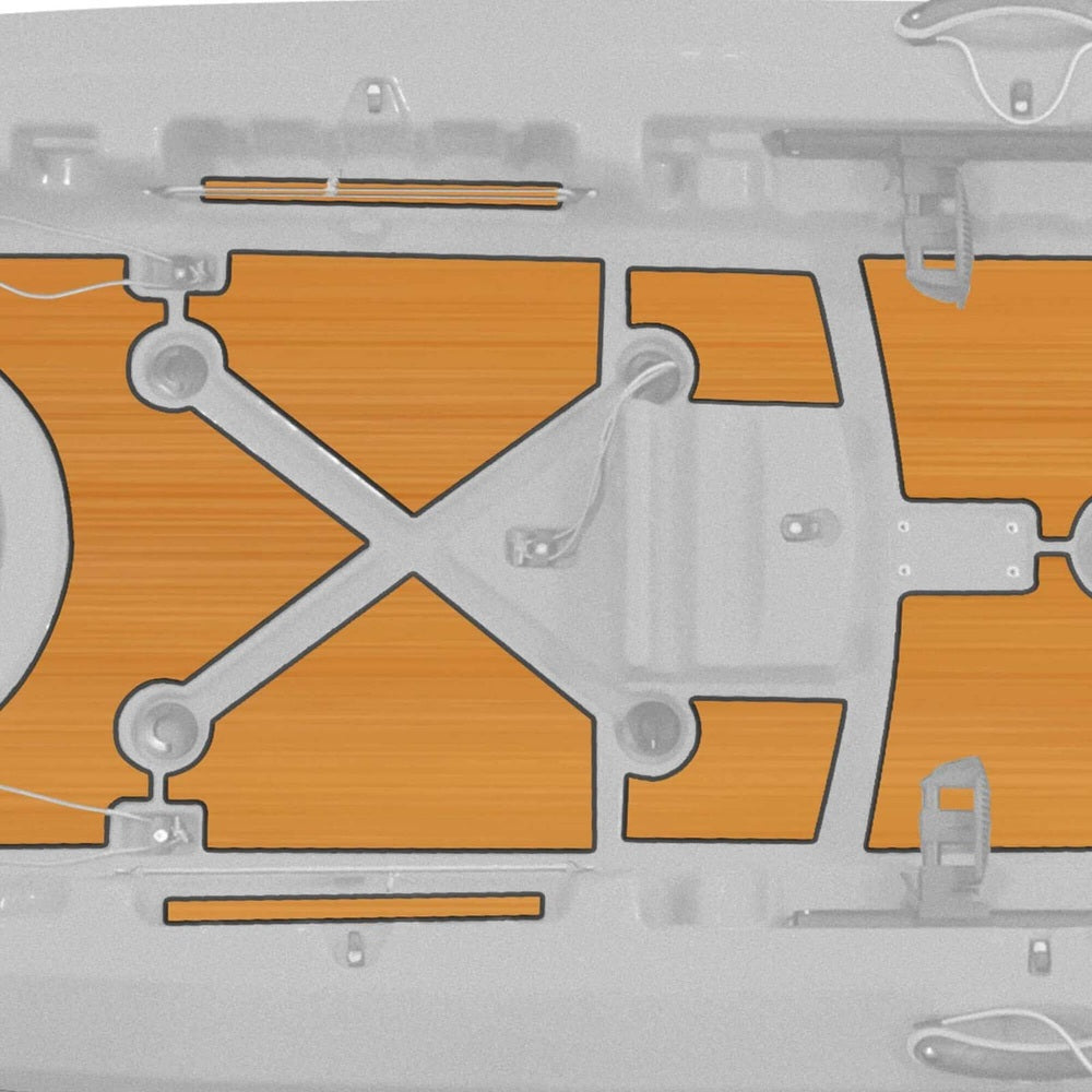 Vibe Kayaks Yellowfin 130T Premium Deck Padding