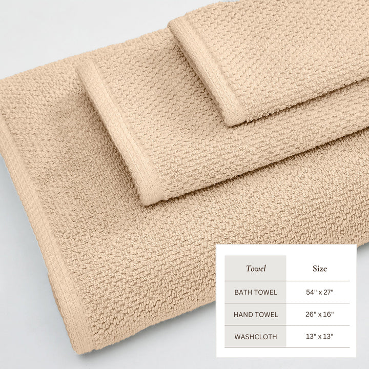 Cotton Bath Towel Set - Acacia Collection