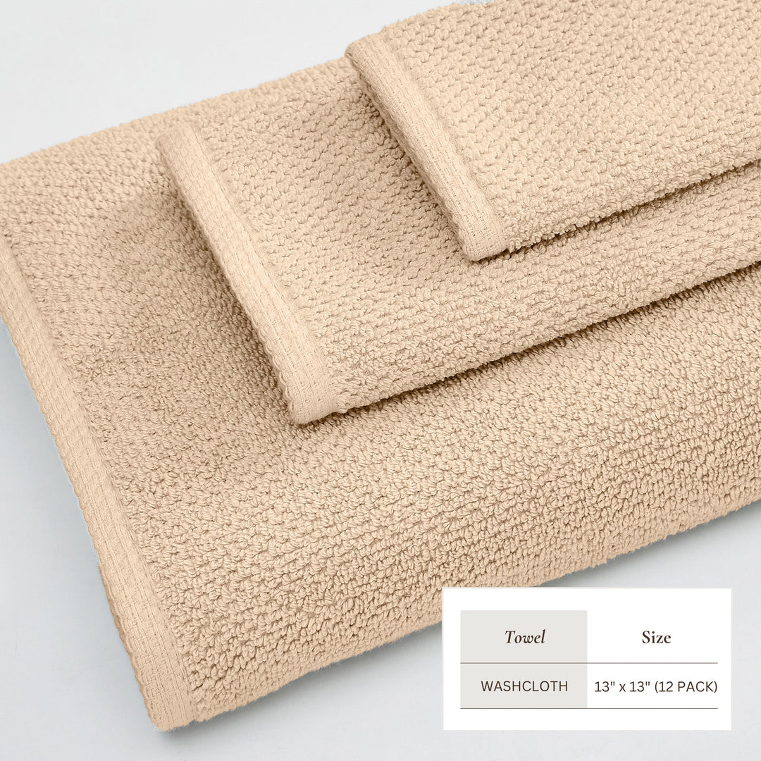Cotton Bath Towel Set - Acacia Collection