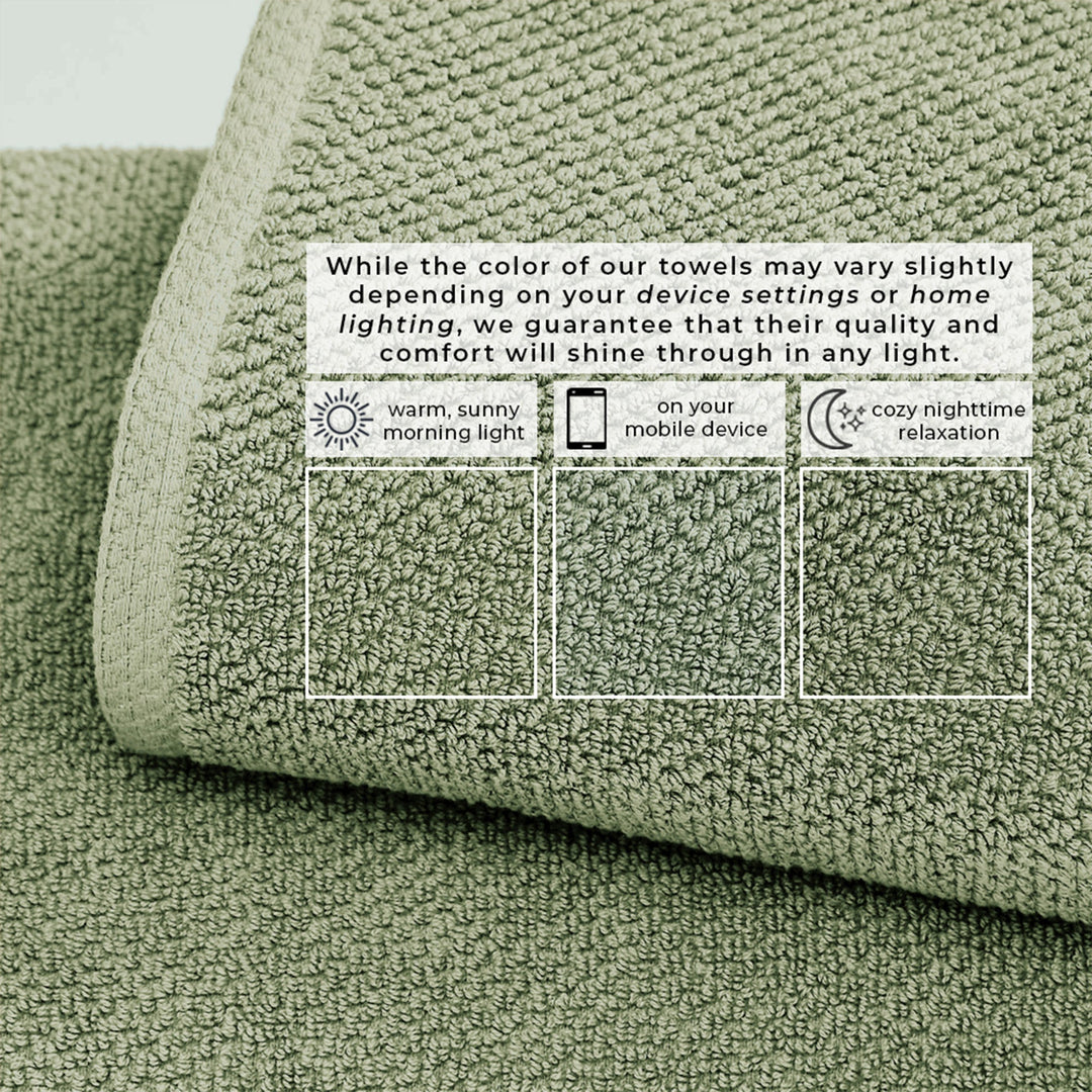 Cotton Bath Towel Set - Acacia Collection