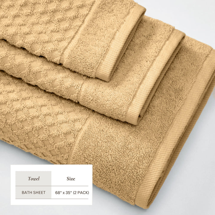 Cotton Bath Towel Set - Grayson Collection