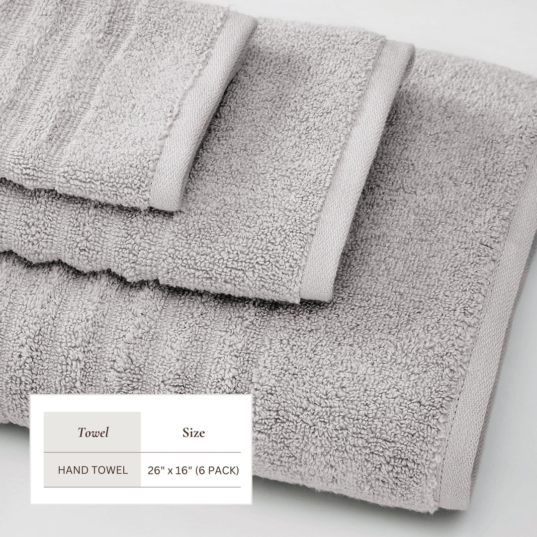 Combed Cotton Bath Towels - Karina Collection