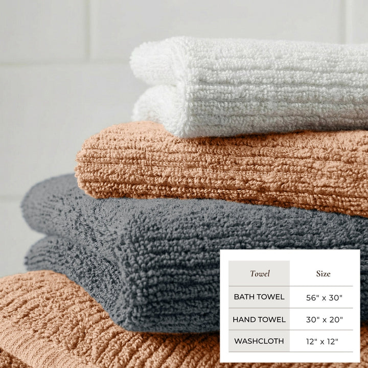 Turkish Cotton Bath Towel Set - Georgiana Collection