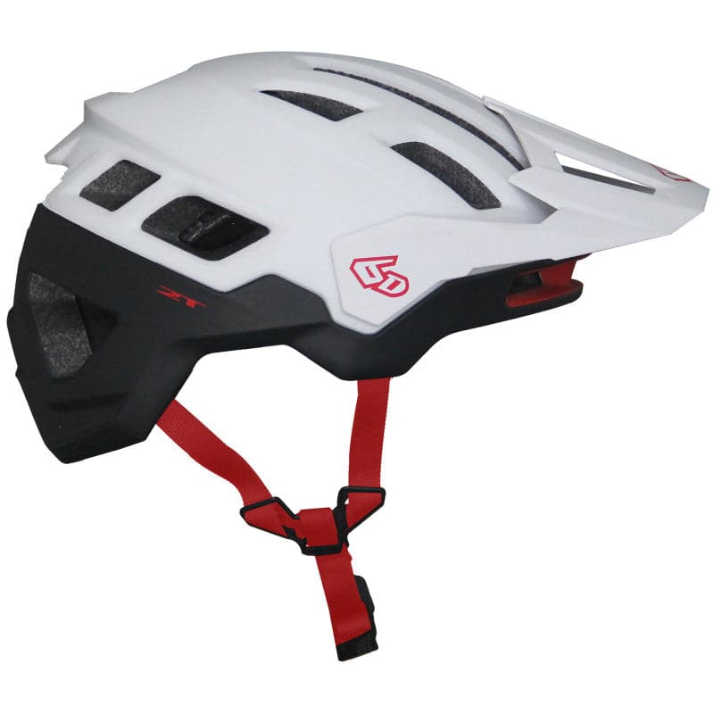 6D Ascent MTB Helmet - Matte White