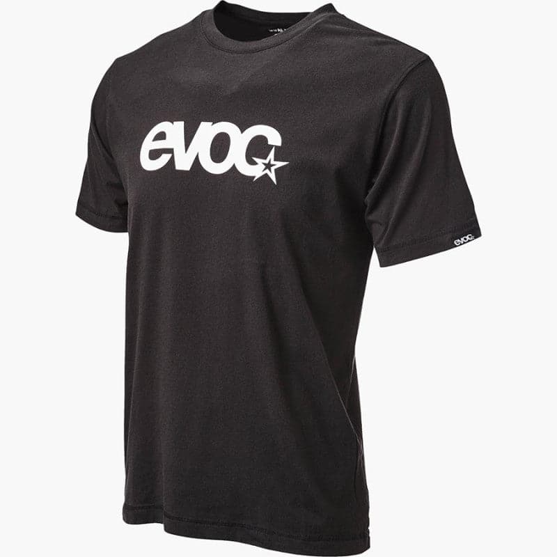 evoc men's logo t-shirt - Black