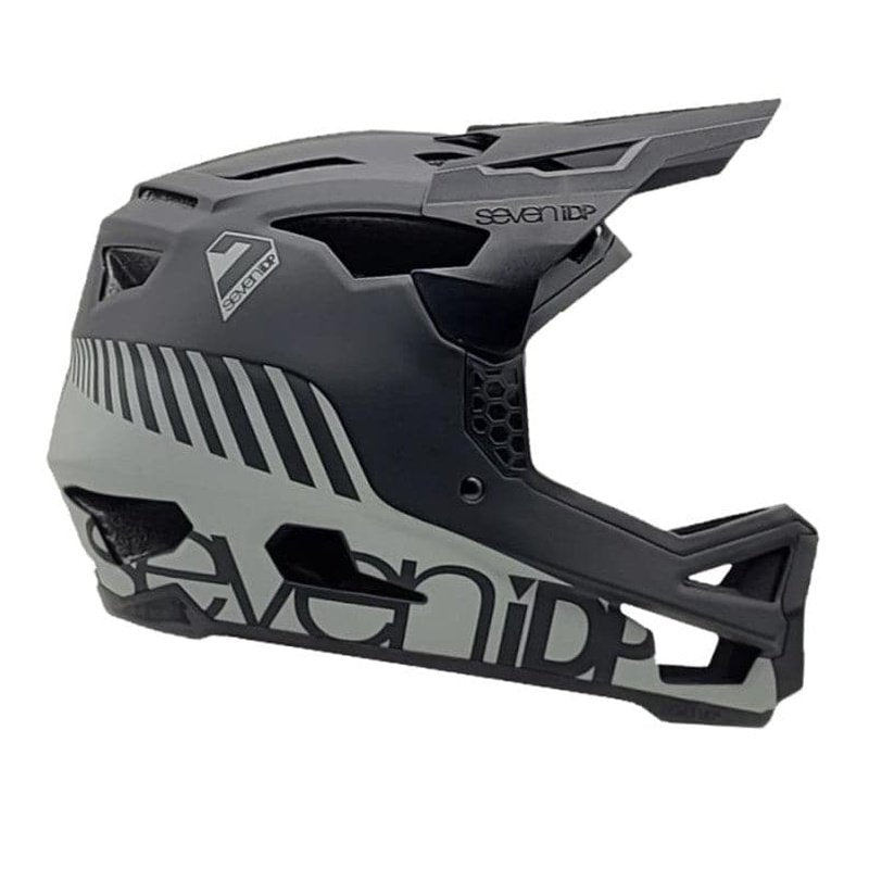 7iDP Project 23 Fiber Glass Full Face Helmet - Graphite/Black
