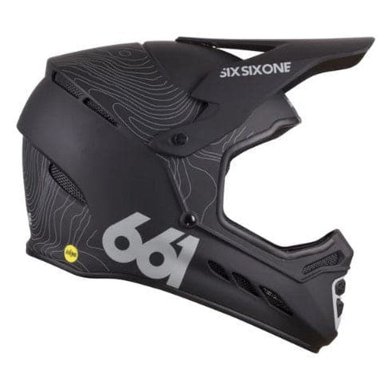 SixSixOne Reset Full Face MIPS Helmet - Black