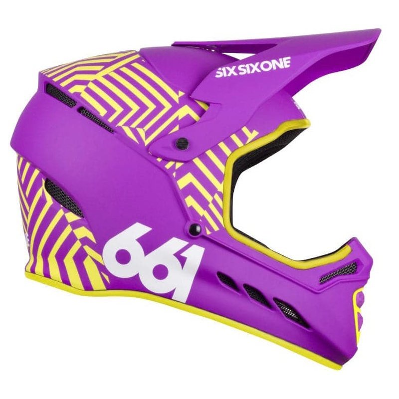 SixSixOne Reset Full Face Helmet - Purple