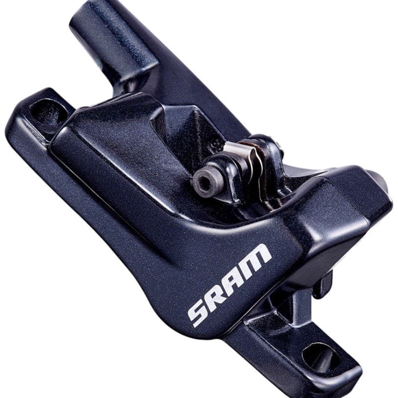 sram replacement level t caliper assembly post mount non-cps front/rear gloss black