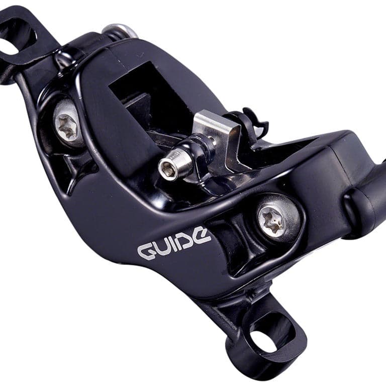 sram replacement guide rsc caliper assembly, post mount non-cps , front/rear, anodized black