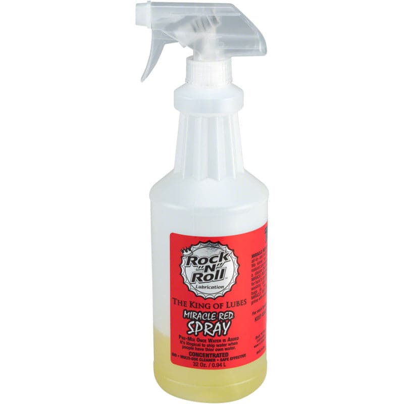 Rock-N-Roll Miracle Red Degreaser Spray Concentrated: 32oz Bottle