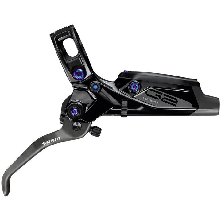 sram g2 ultimate disc brake and lever - rainbow