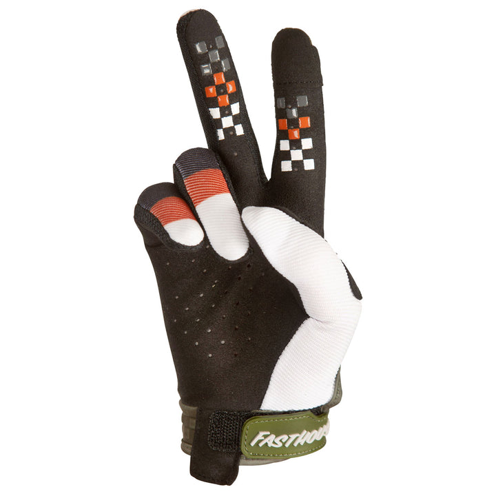FastHouse Speed Style Pacer Glove - Olive/White