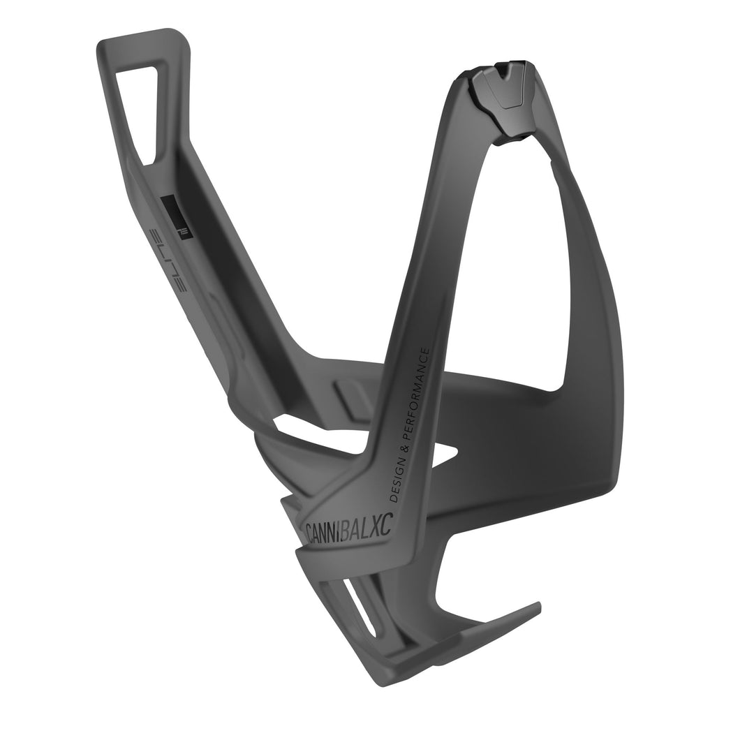 Elite Cannibal XC Bottle Cage, Soft Touch Black